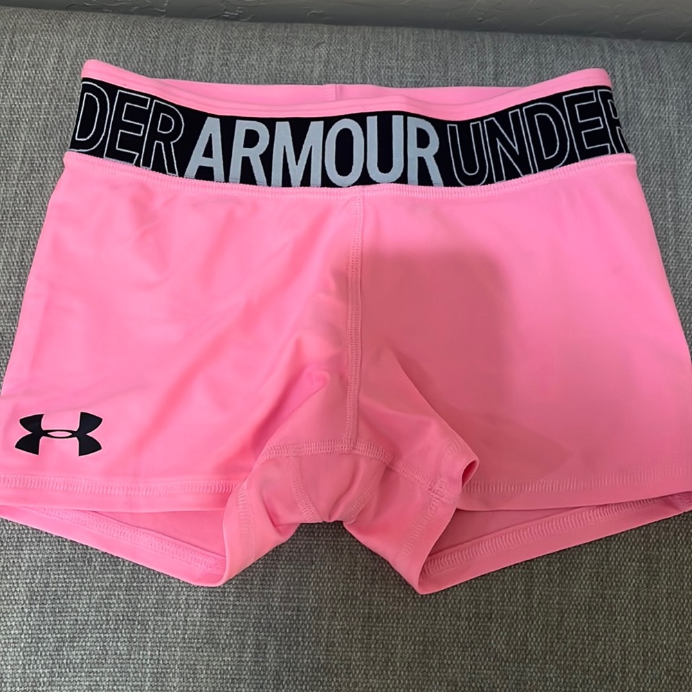 Under Armour pink shorts